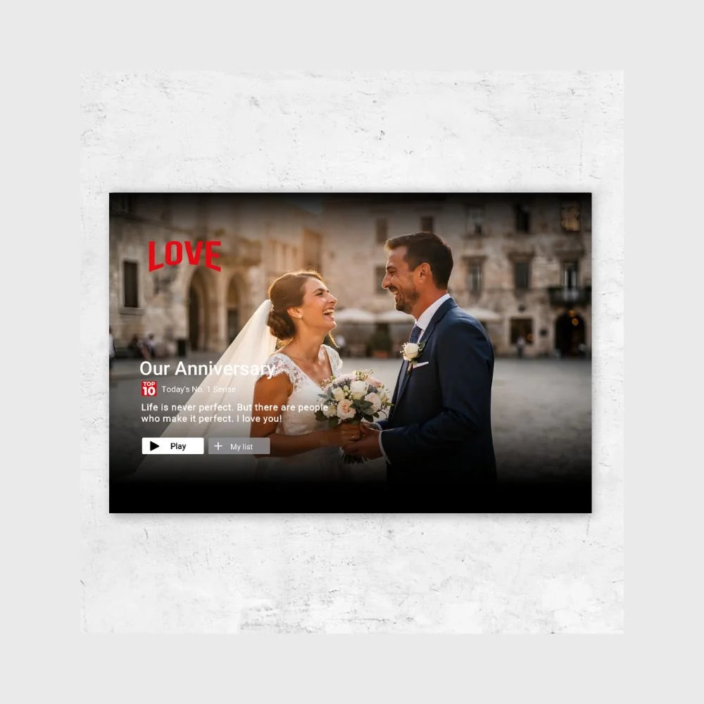 Personalized Canvas - Lovestory