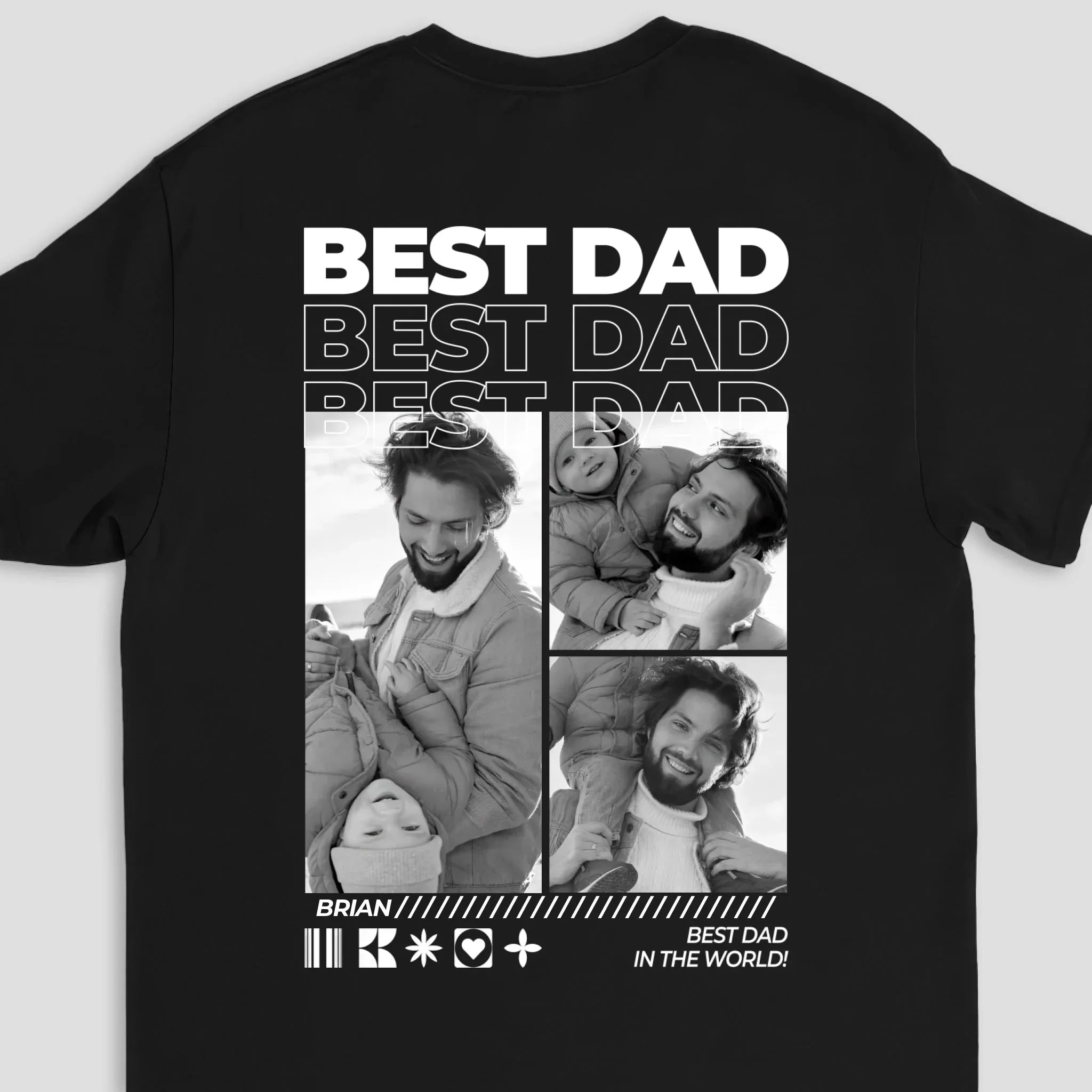 Personalized T-Shirt – Dad Photos