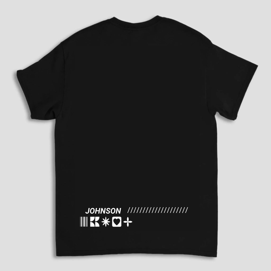 black t shirt