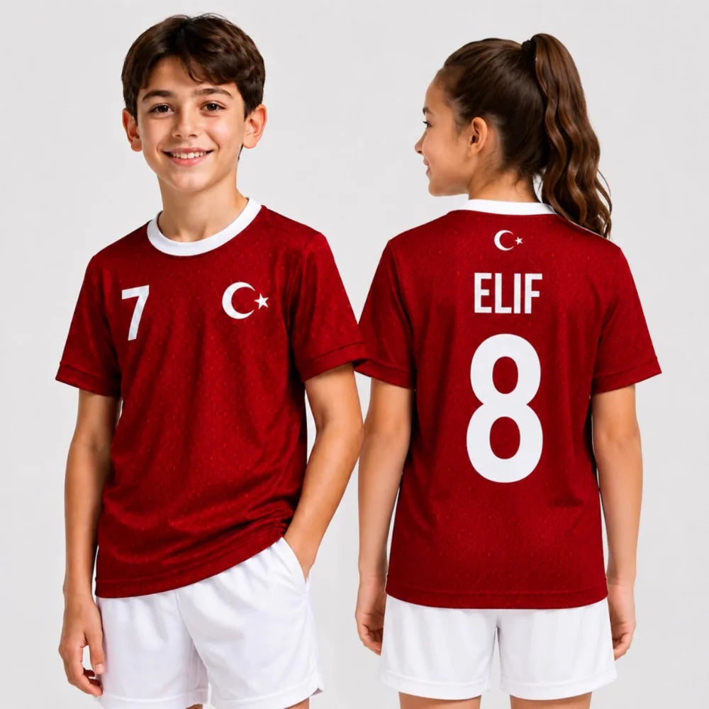 Personalized Kid's Football Jersey – Türkiye