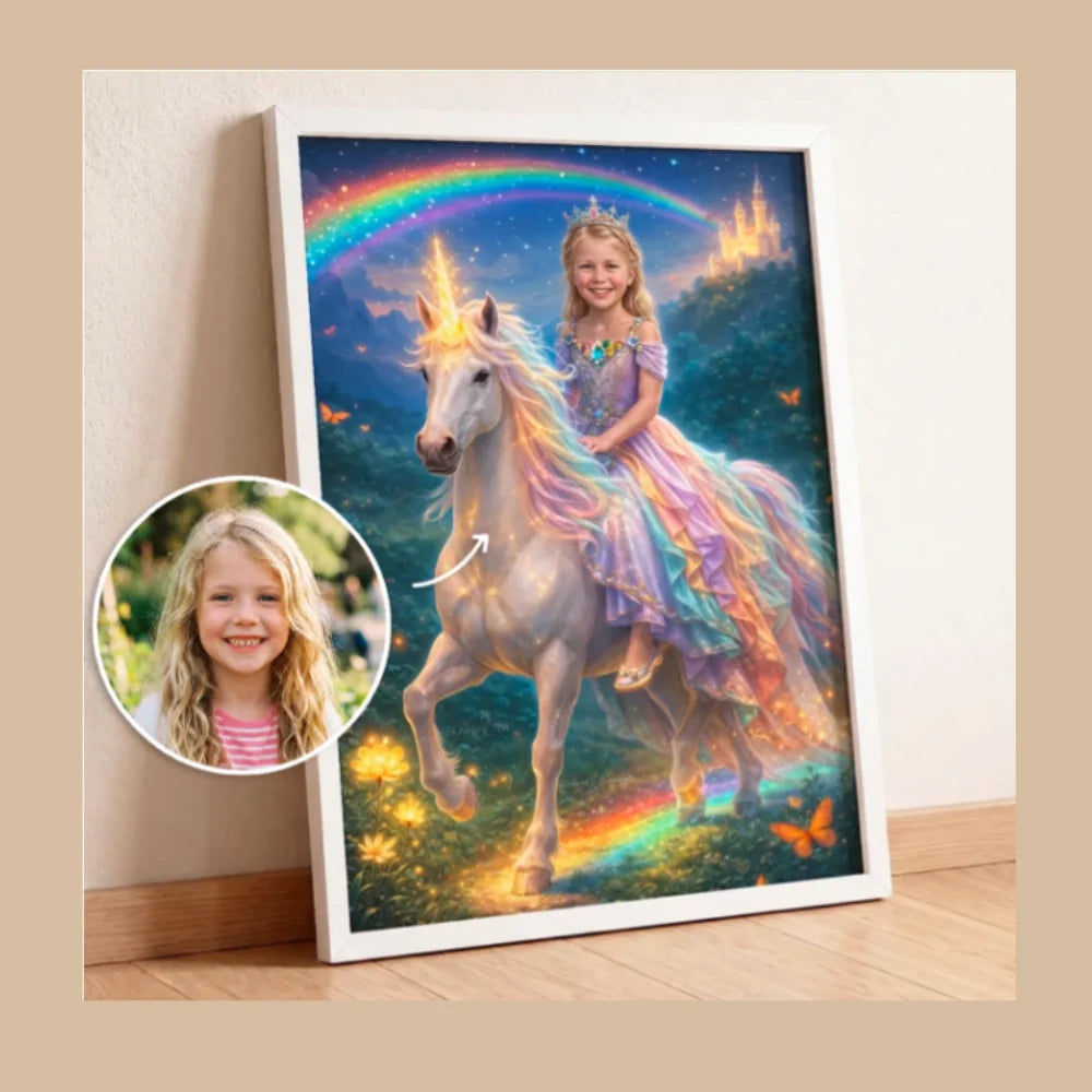 Personalized Children's Poster "Princess"