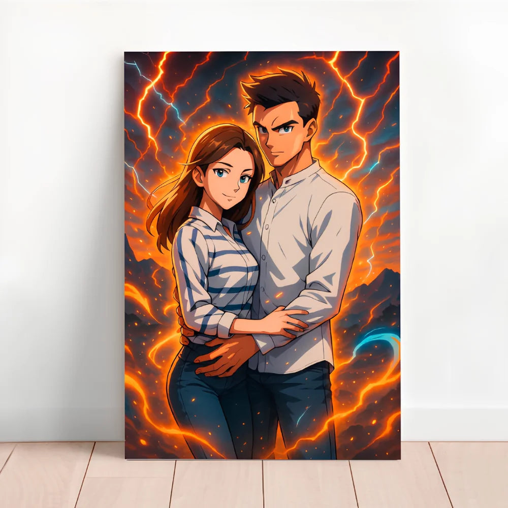 Personalized Canvas – Anime Style