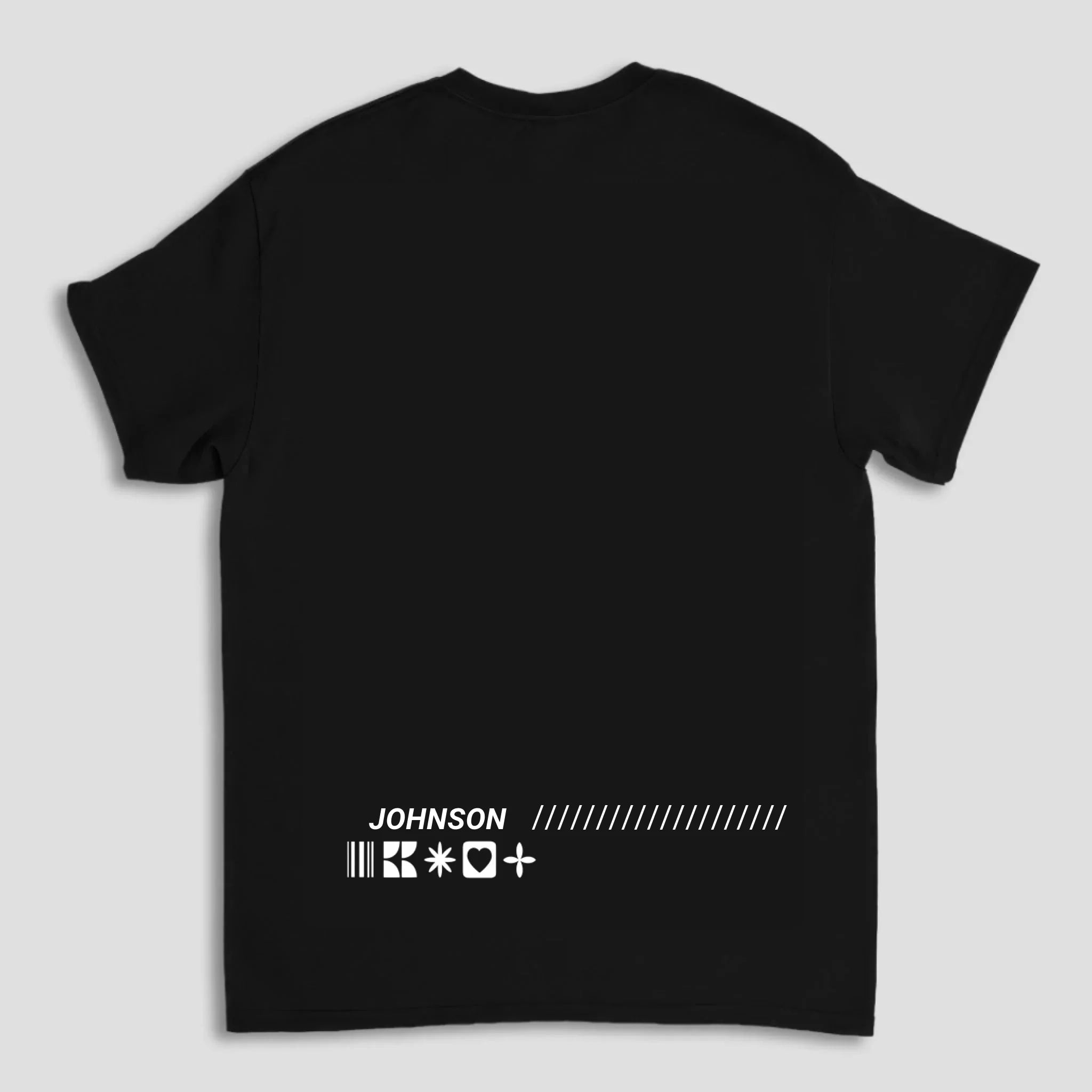 black t shirt