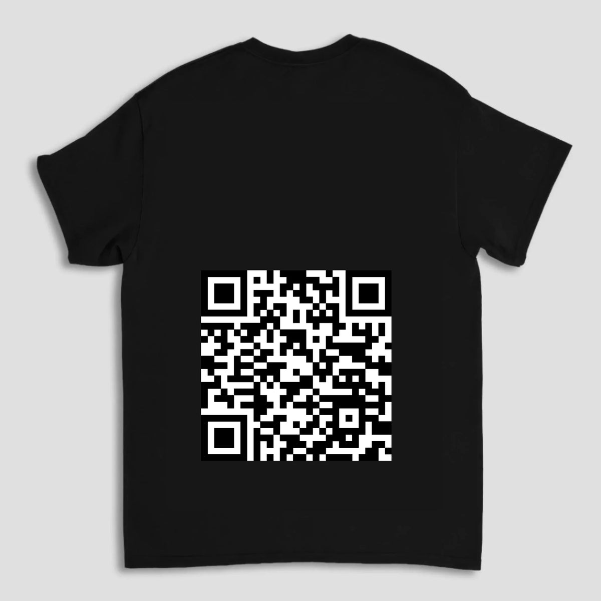 black t shirt
