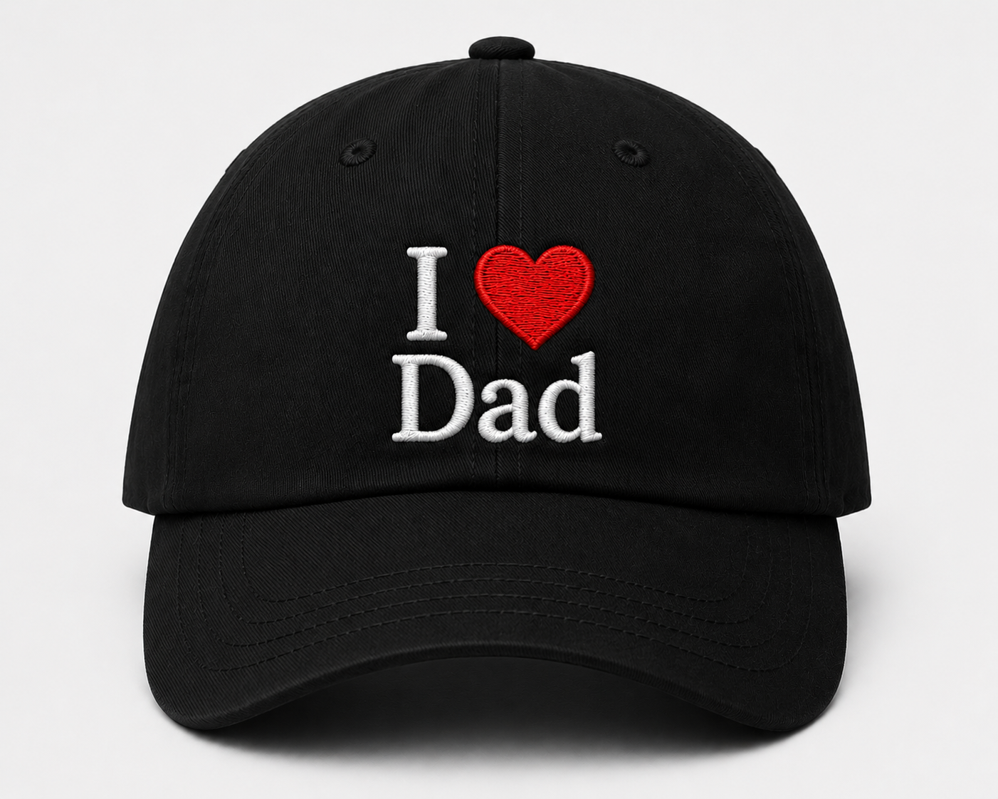 Dad Love Embroidered Cap