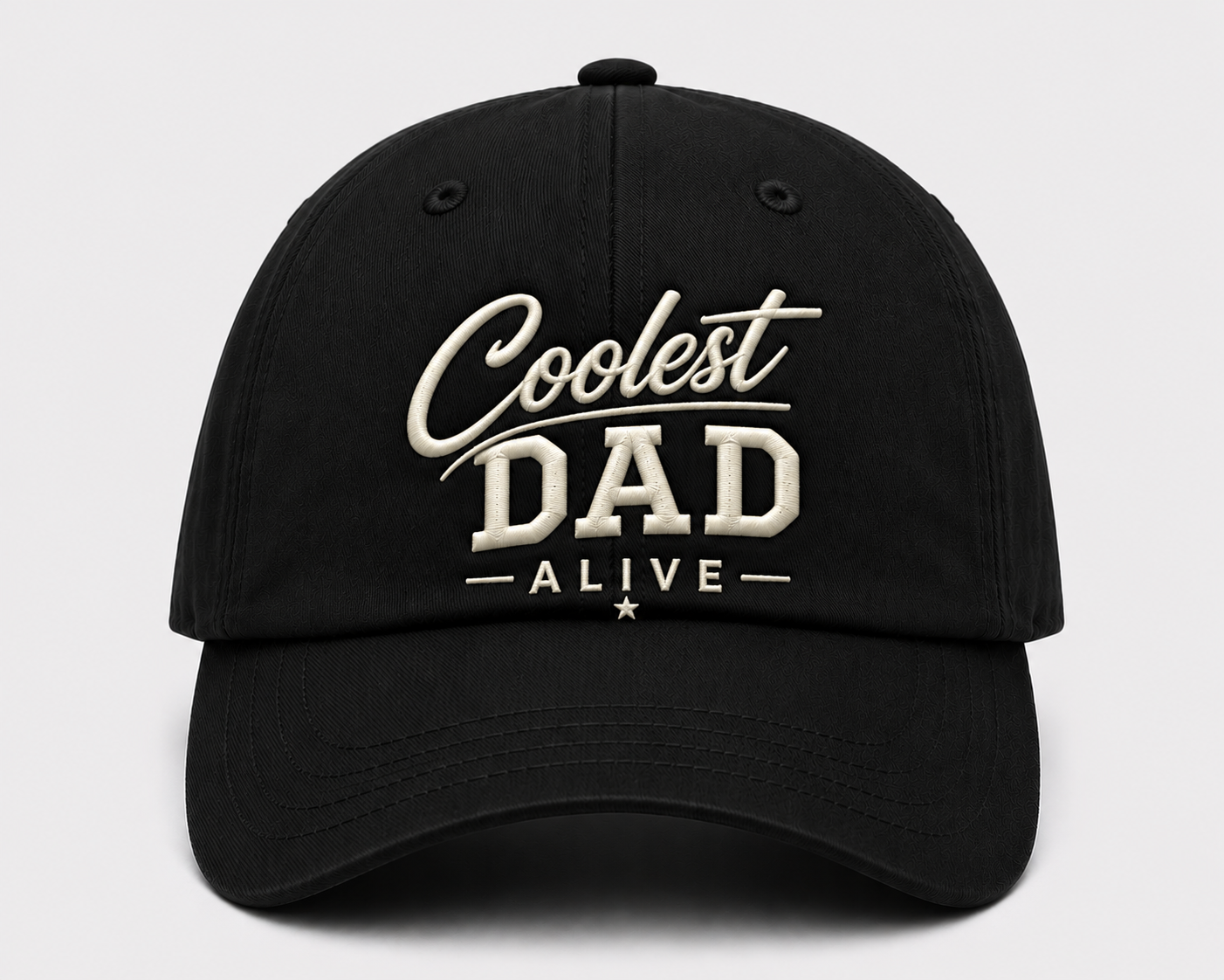 Dad Love Embroidered Cap